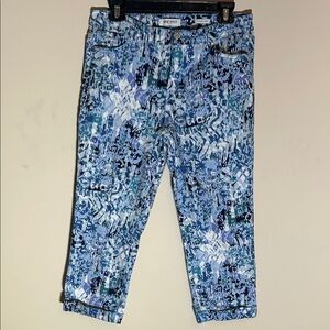 Nine West Chrystie Capri pants Size 8‎ with stretch